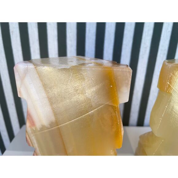 Pair of Aztec Onyx Bookend - Picture 8 of 9